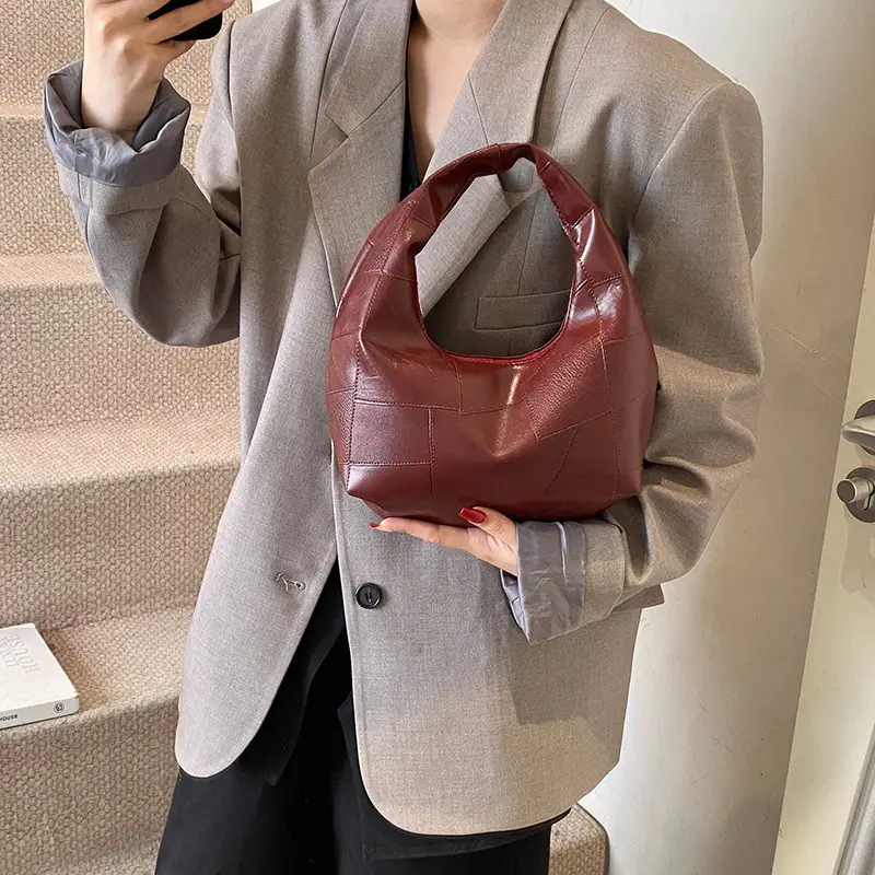 Women Pleated Underarm Bag 2025 Spring New Arrival