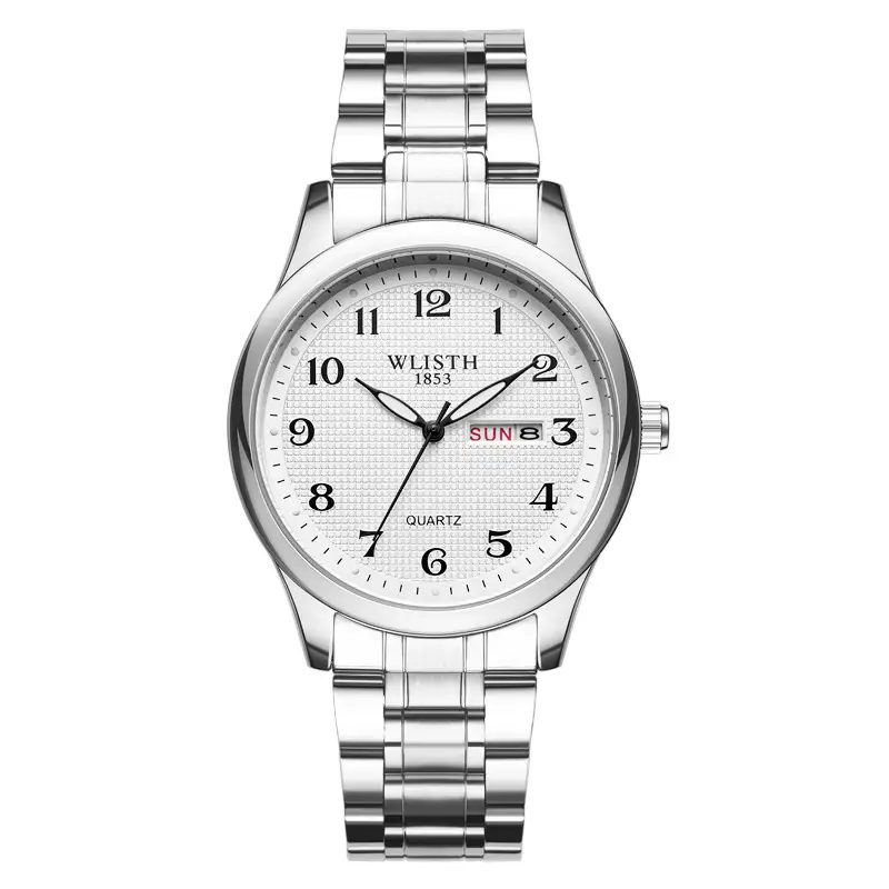 Wishu Gold Silver Watch for Women Mother's Gift - Image 2