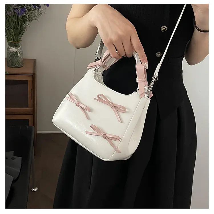Black Bow Detail Shoulder Bag for Girls 2025 — feature 16