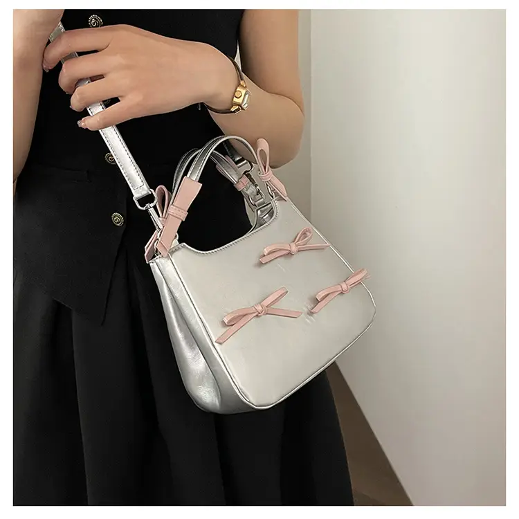 Black Bow Detail Shoulder Bag for Girls 2025 — feature 18