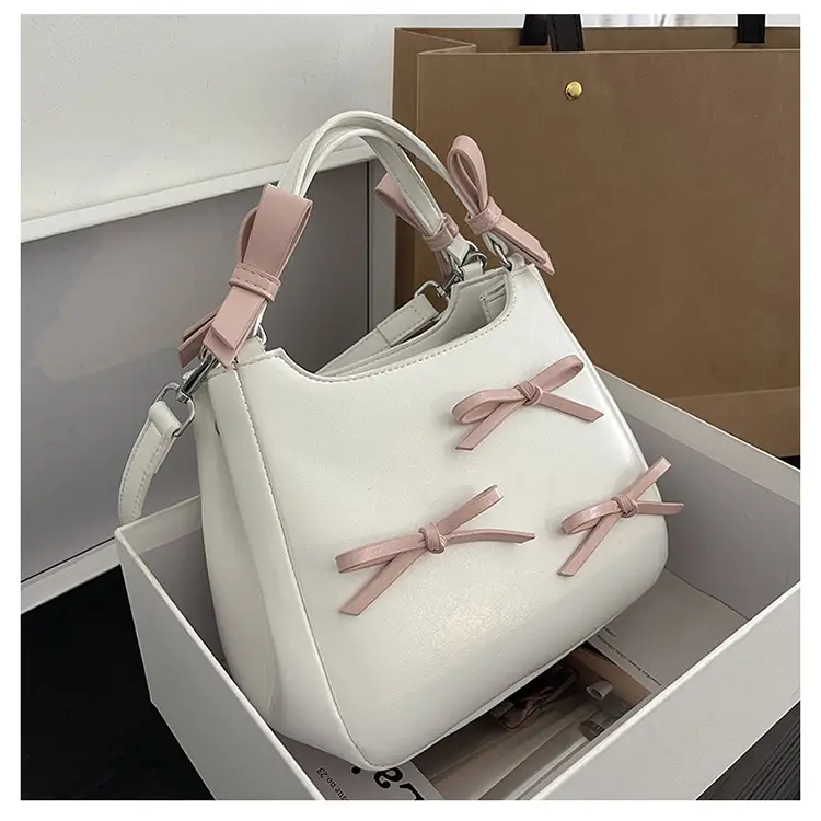 Black Bow Detail Shoulder Bag for Girls 2025 — feature 20