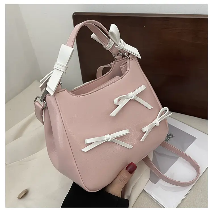 Black Bow Detail Shoulder Bag for Girls 2025 — feature 22