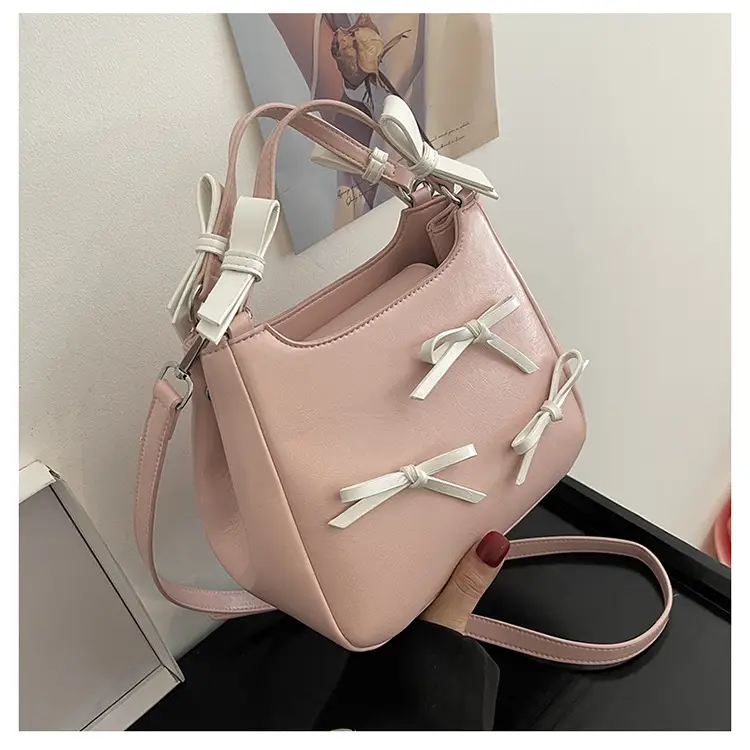 Black Bow Detail Shoulder Bag for Girls 2025 — feature 23