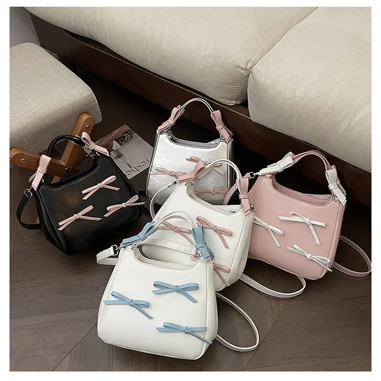 Black Bow Detail Shoulder Bag for Girls 2025 — feature 27
