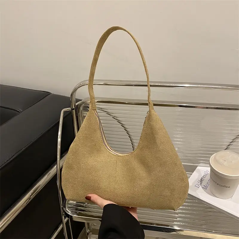 Women Frosted Shoulder Bag Korean Style 2025 - Image 4