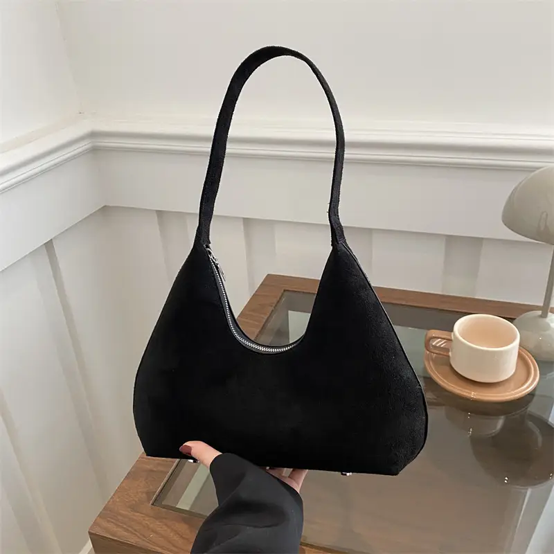 Women Frosted Shoulder Bag Korean Style 2025 - Image 6