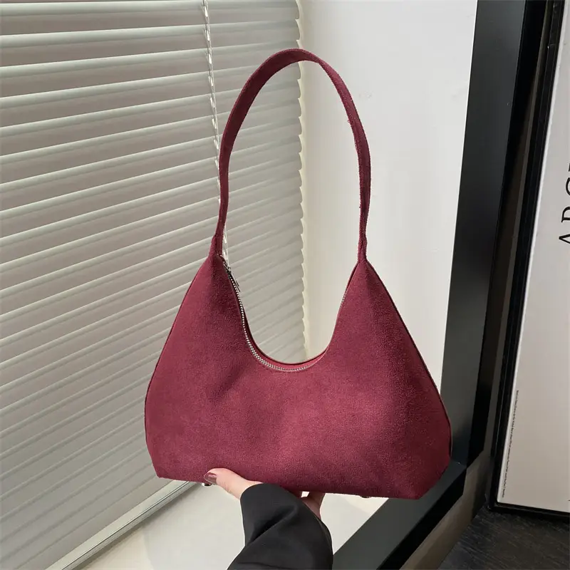 Women Frosted Shoulder Bag Korean Style 2025 - Image 7