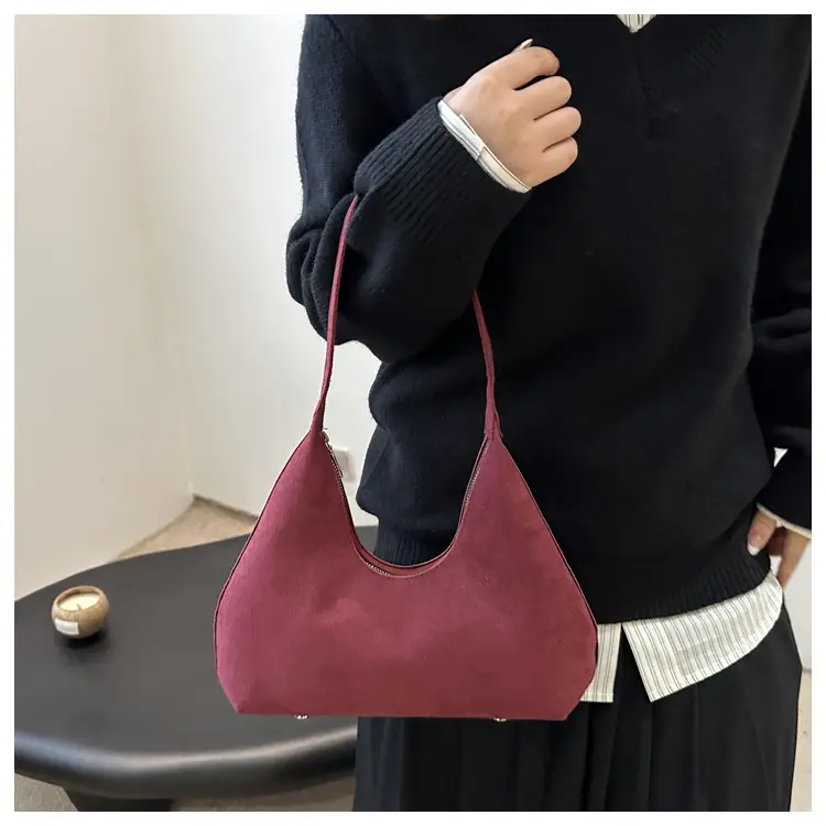 Women Frosted Shoulder Bag Korean Style 2025 — feature 9