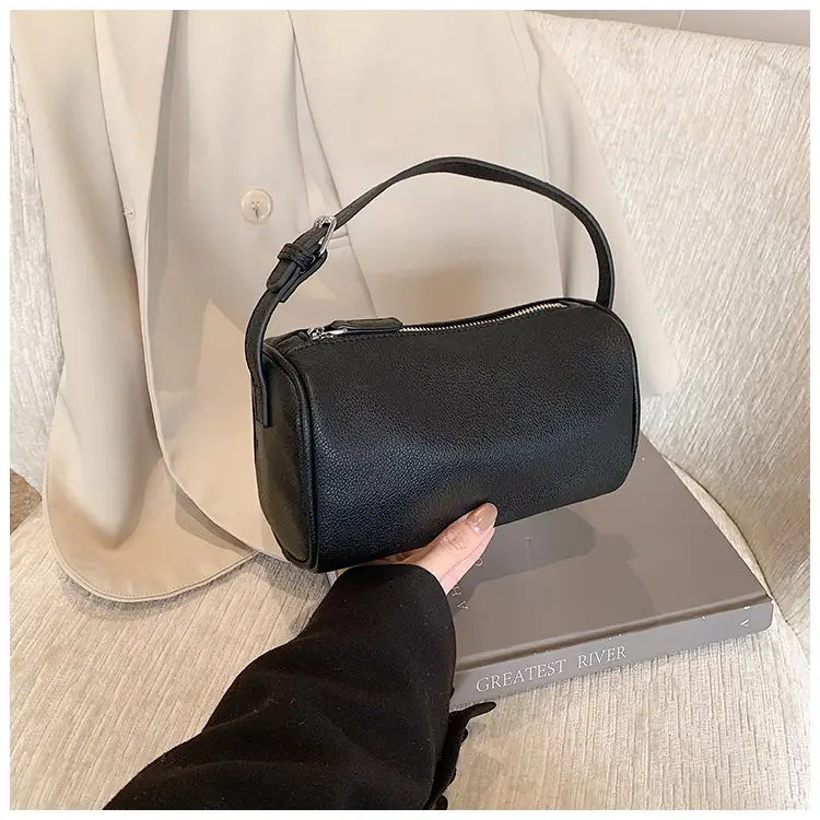 Women's Tan Leather Shoulder Bag 2026 Winter New — feature 30