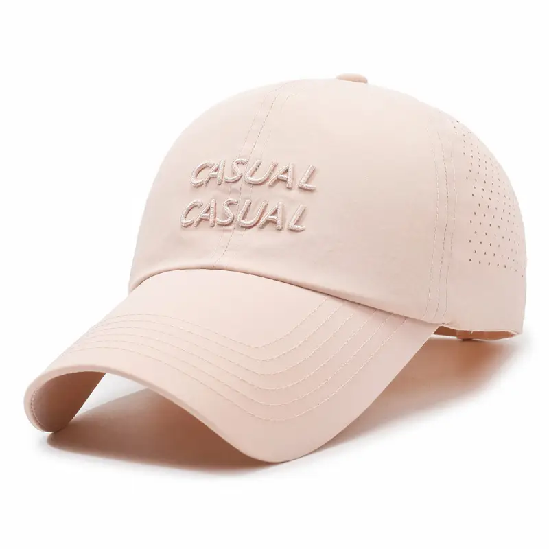 Beige Casual Baseball Cap for Men Women - Image 7