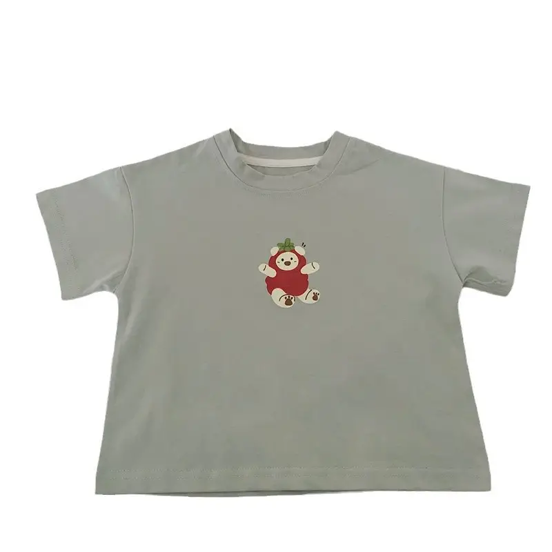 Boys Cotton T-Shirt White Short Sleeve Summer 2025 - Image 7