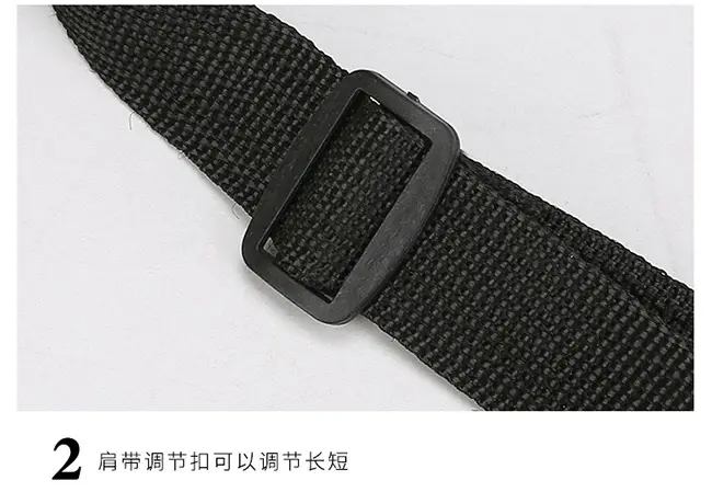 Outdoor Printed Mobile Phone Waist Bag Multi-compartment Double Zipper — feature 32