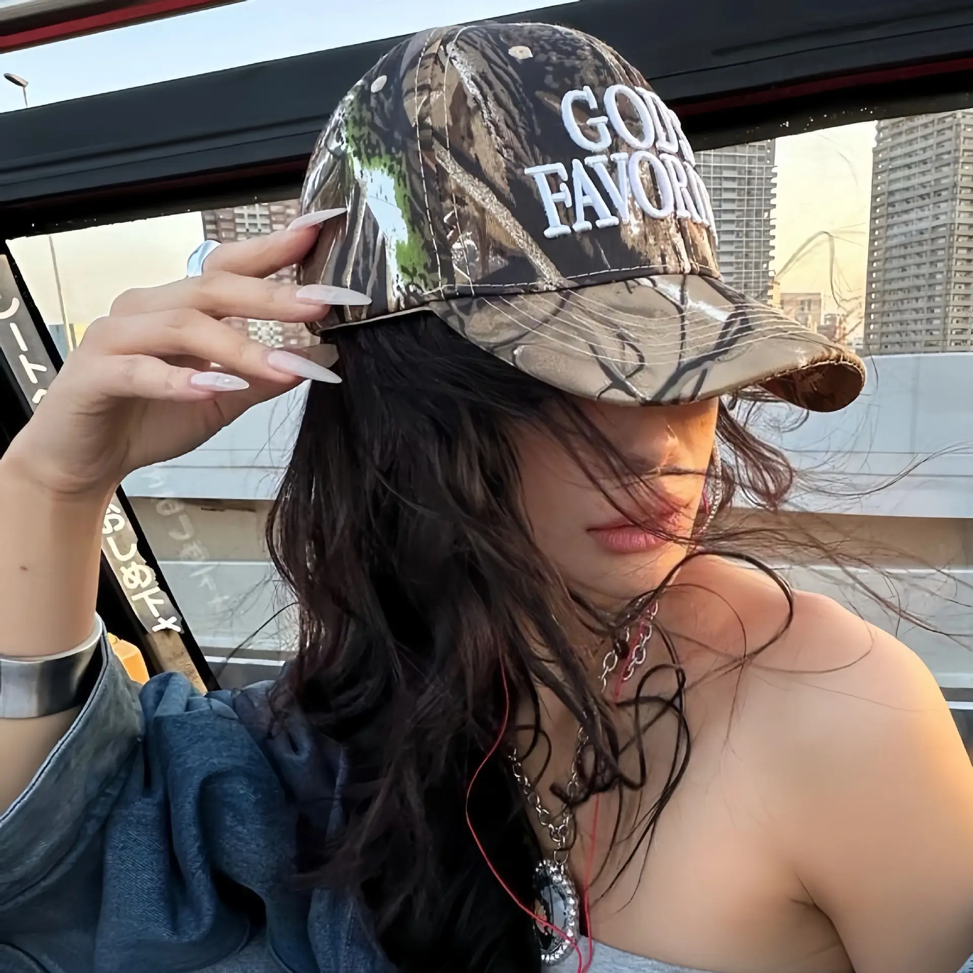Women Camouflage 3D Print Baseball Cap Super Cool