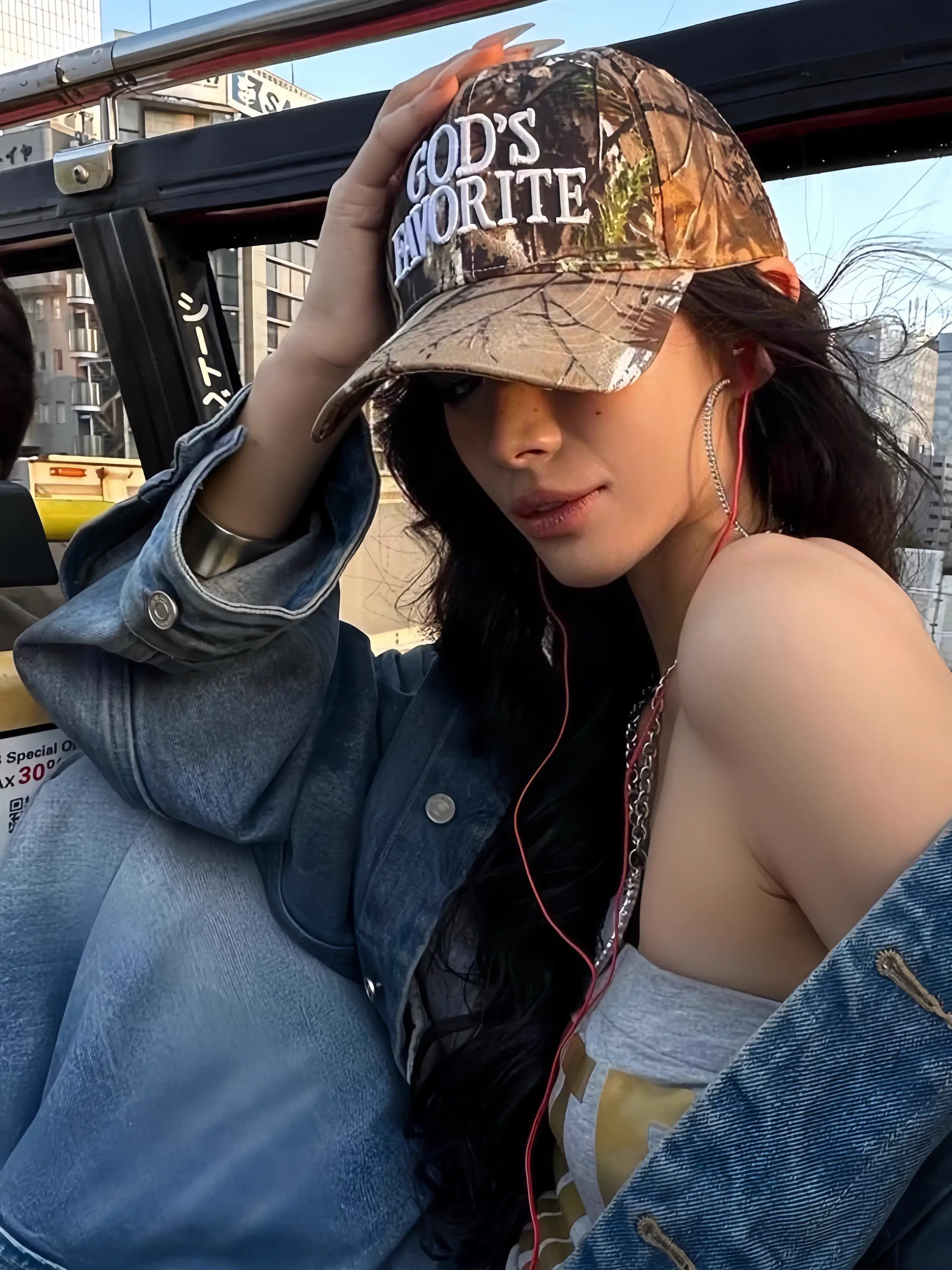Women Camouflage 3D Print Baseball Cap Super Cool — feature 1