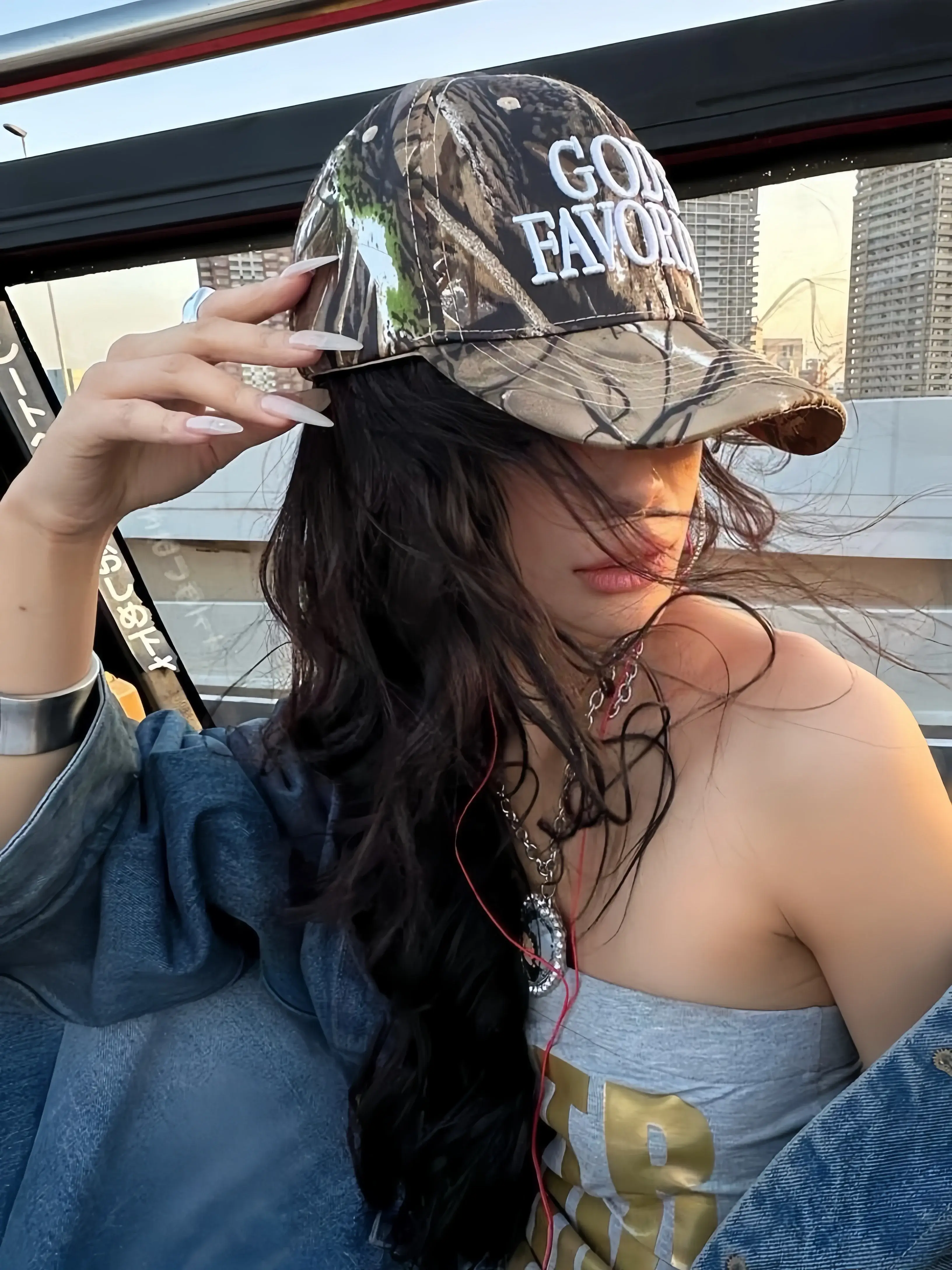 Women Camouflage 3D Print Baseball Cap Super Cool — feature 2