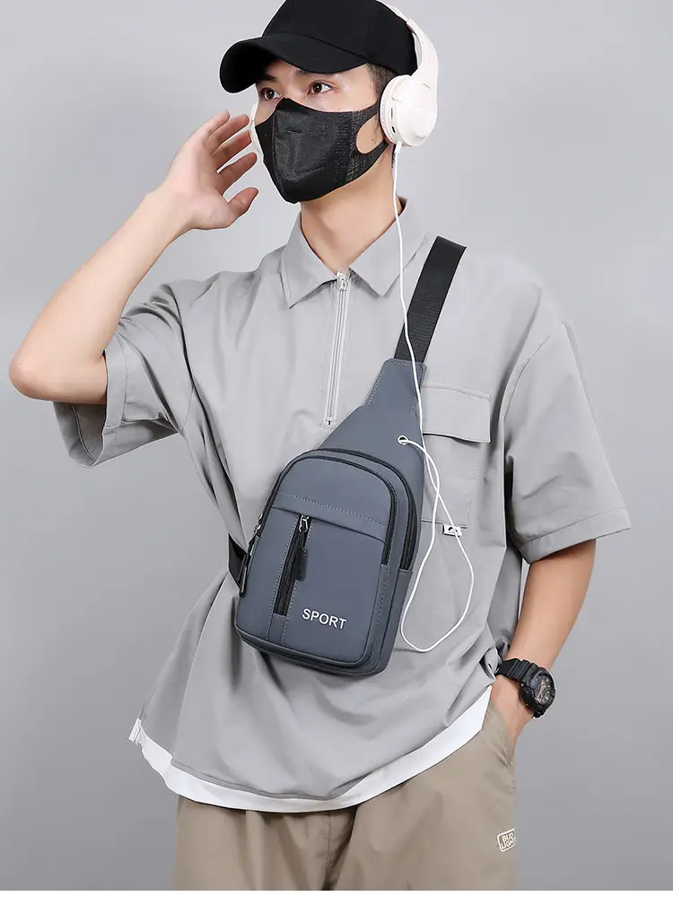 Men's New Trendy Casual Shoulder Bag Korean Style — feature 14