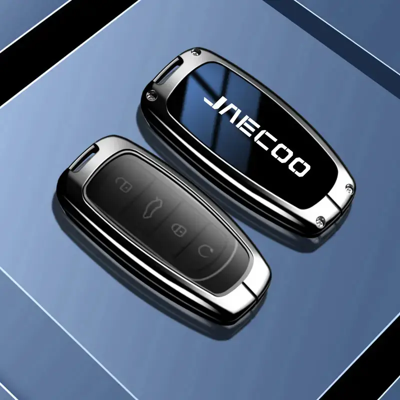 Jinecoo Car Key Case with Remote Control Blue - Image 8
