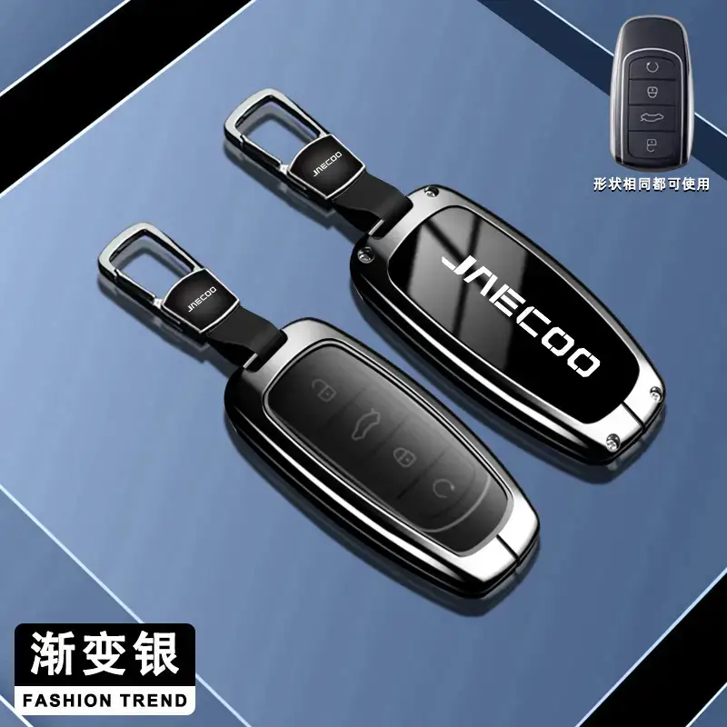 Jinecoo Car Key Case with Remote Control Blue - Image 4