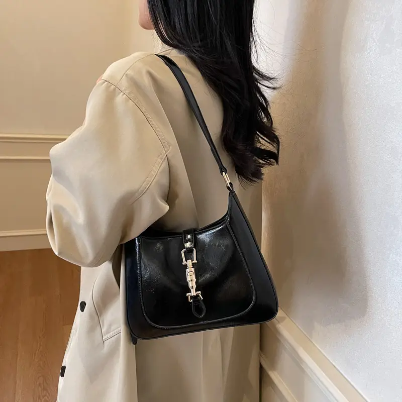 Pink Leather Shoulder Bag for Women 2025