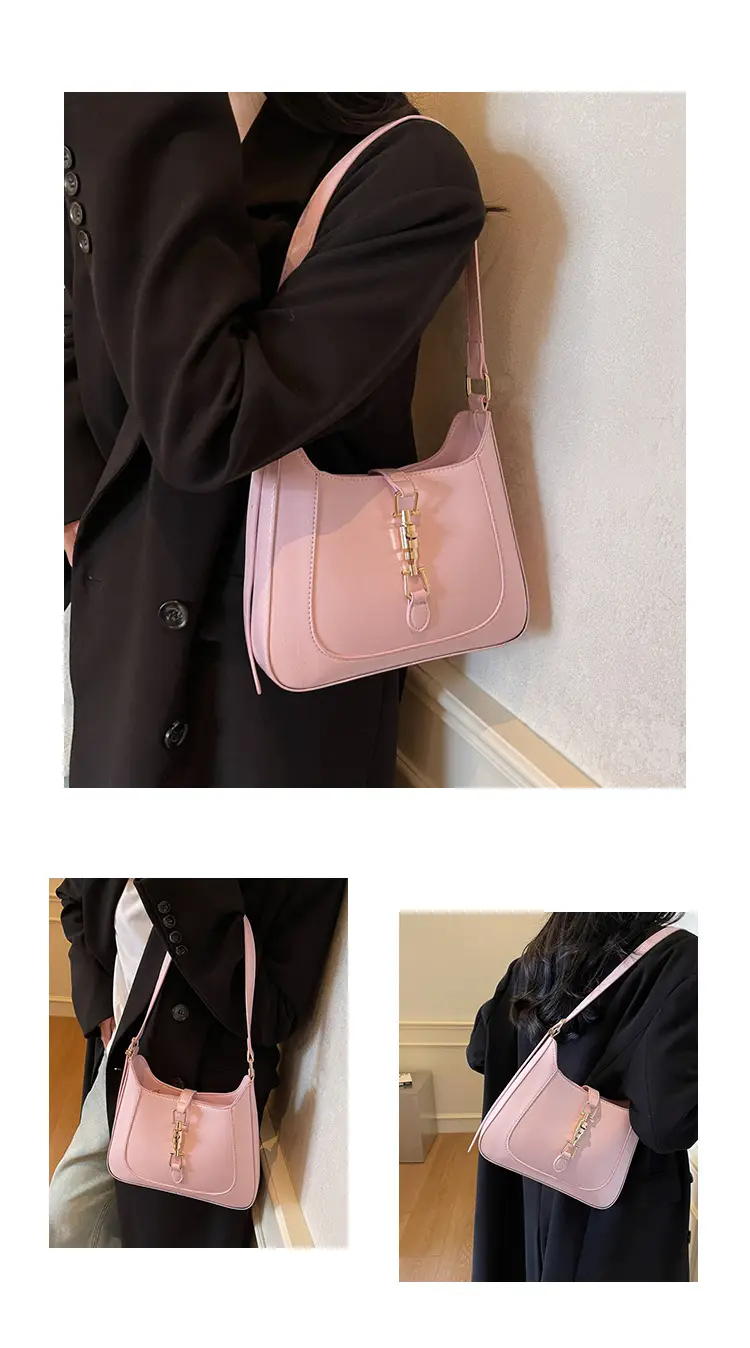 Pink Leather Shoulder Bag for Women 2025 — feature 12
