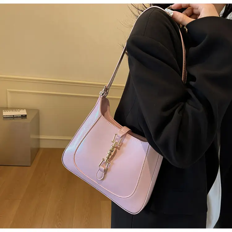 Pink Leather Shoulder Bag for Women 2025 — feature 20