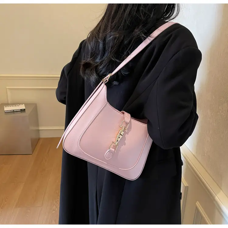 Pink Leather Shoulder Bag for Women 2025 — feature 22
