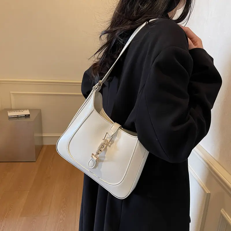 Pink Leather Shoulder Bag for Women 2025