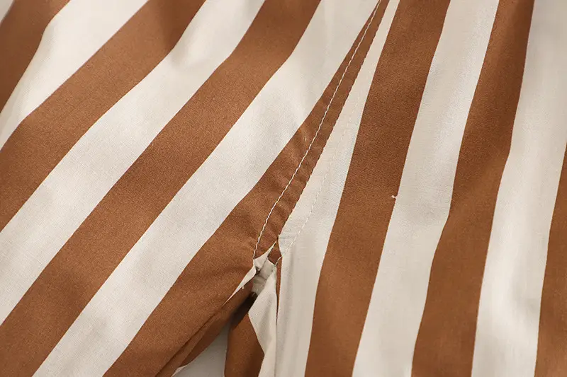 Boys T-shirt Shorts Set Summer 2025 Cotton Beige Brown — feature 12