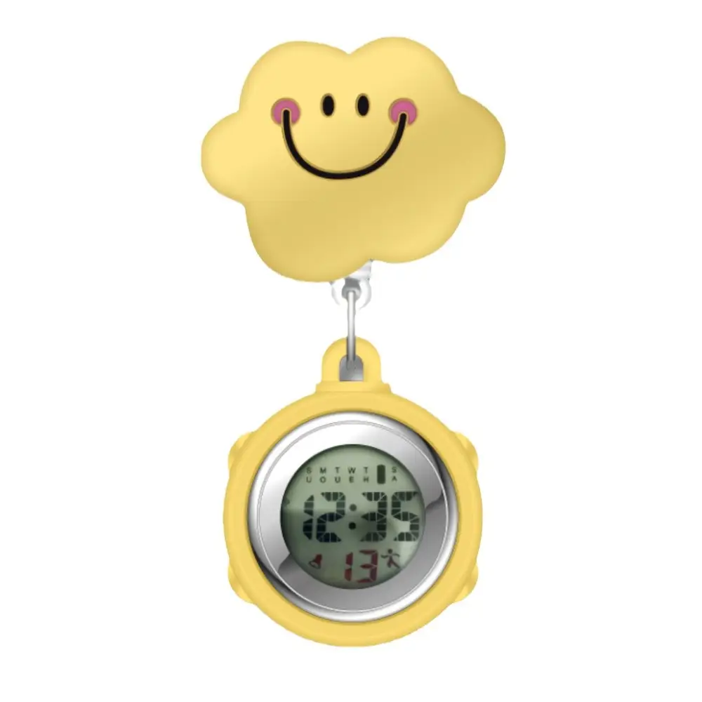Pink Nurse Electronic Watch 4.8cm LCD Digital