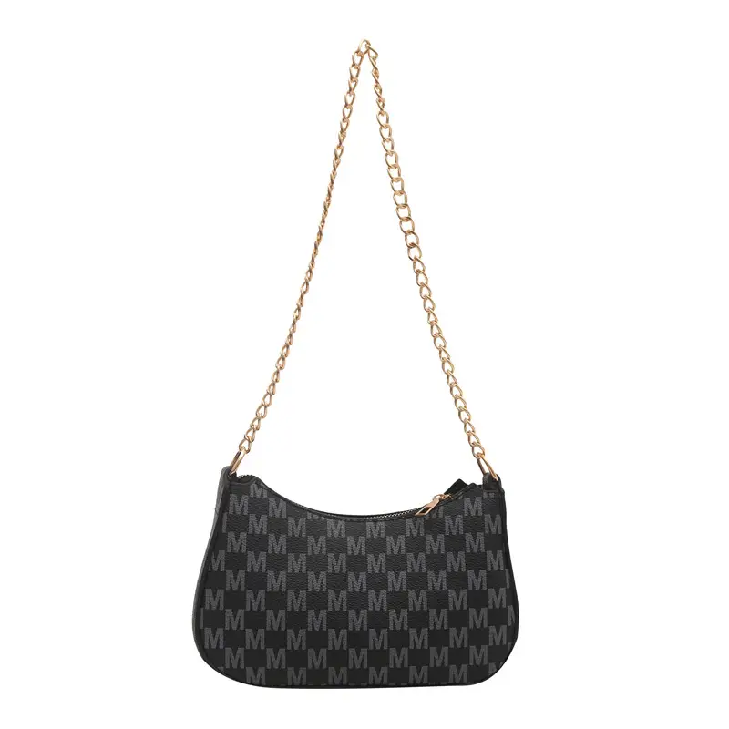 Retro Printed Underarm Bag Niche Design 2025 Spring New - Image 2