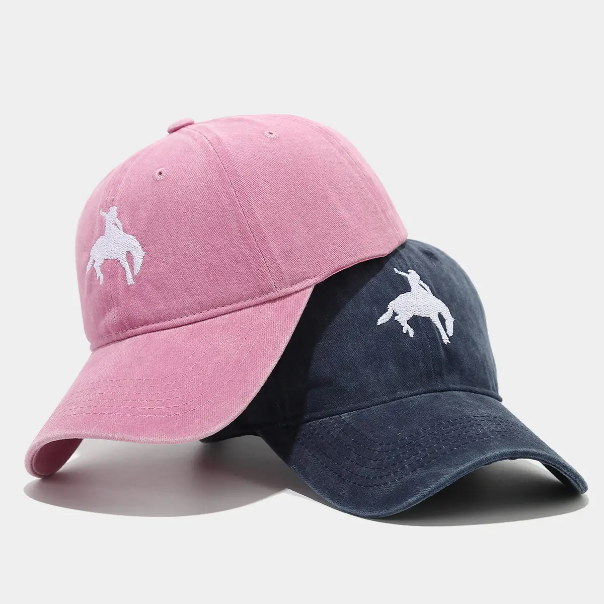 Women Blue Horse Cap 4 Colors Baseball Cap - Image 8