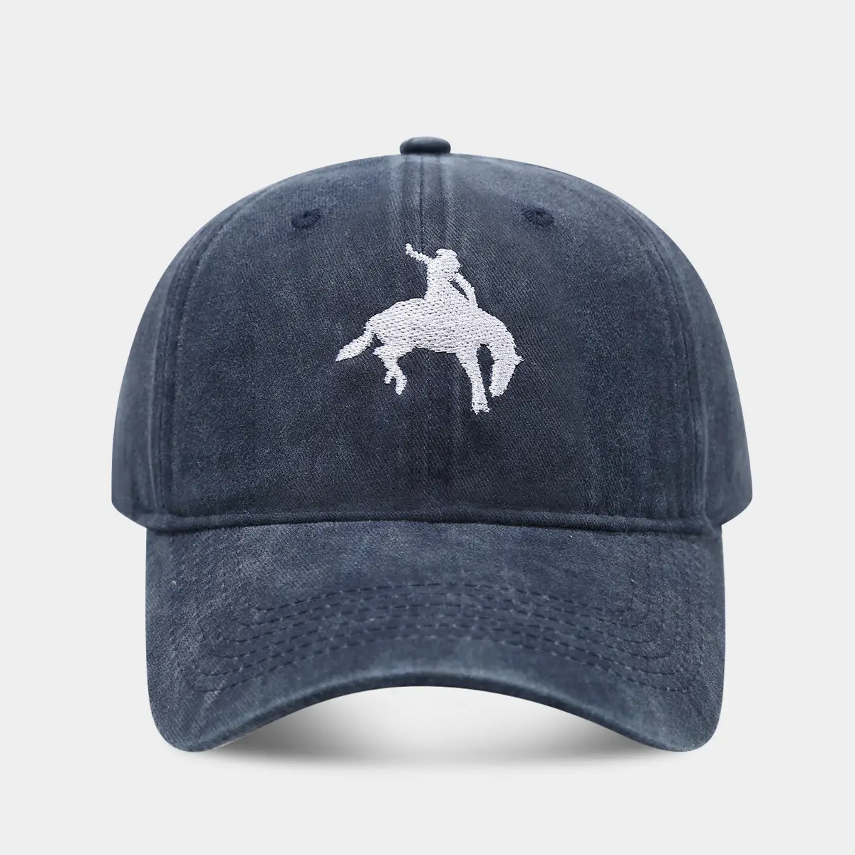 Women Blue Horse Cap 4 Colors Baseball Cap - Image 5