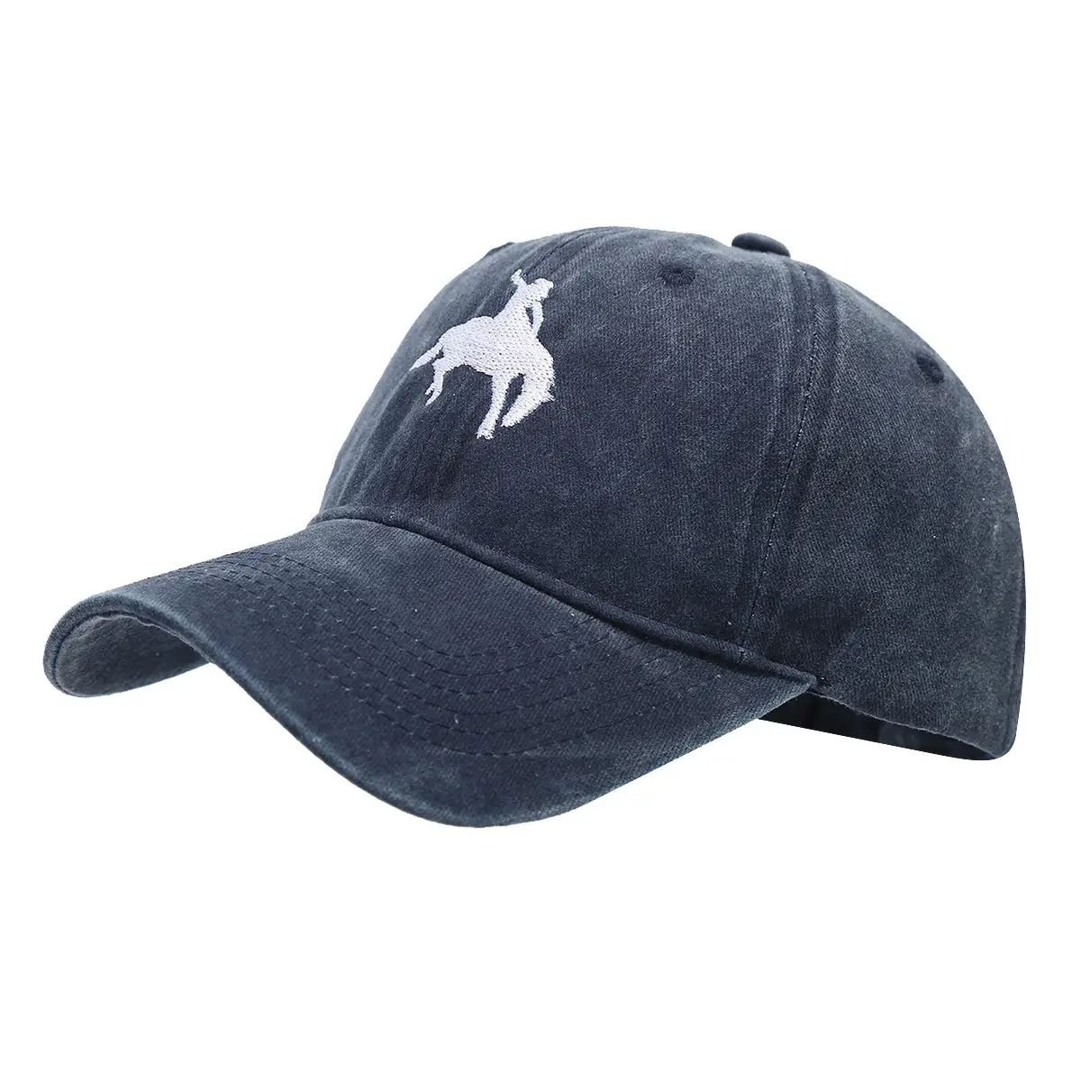 Women Blue Horse Cap 4 Colors Baseball Cap - Image 9