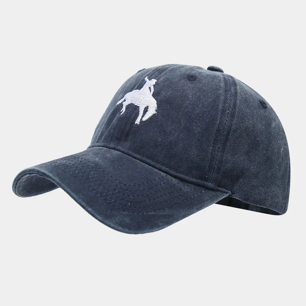 Women Blue Horse Cap 4 Colors Baseball Cap — feature 10