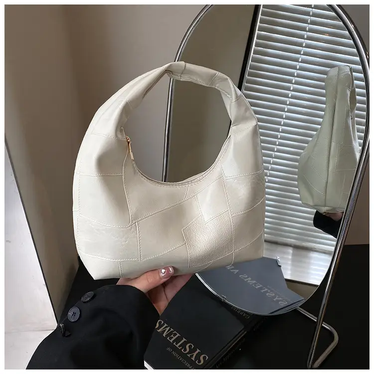 2025 Red Leather Shoulder Bag Large Capacity Casual Fashion — feature 20