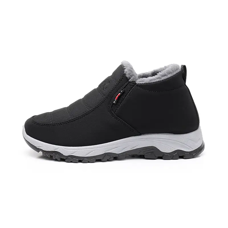Men's Cotton Shoes Winter Men's Shoes fleece-lined Thickened Non-slip Slip-on Warm Shoes for the Elderly Mom and Dad Cotton Shoes — feature 46