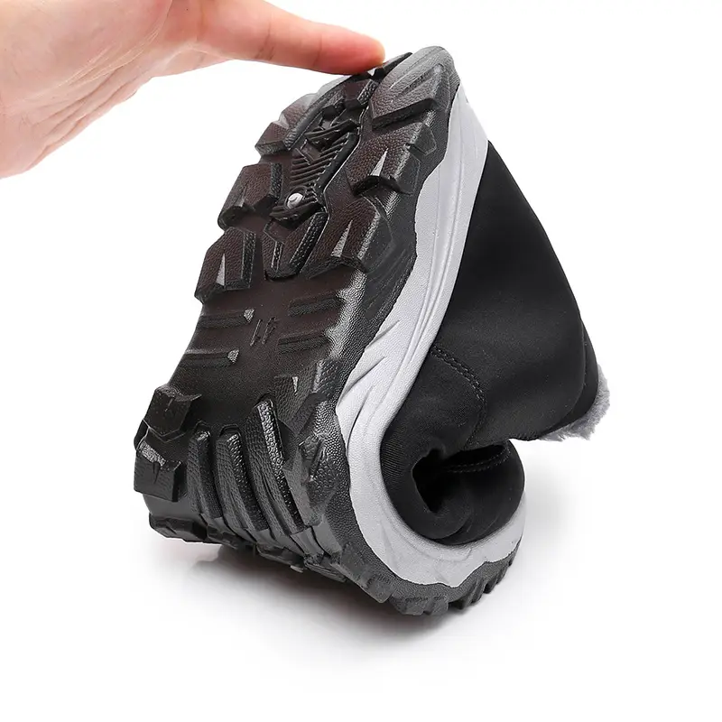 Men's Cotton Shoes Winter Men's Shoes fleece-lined Thickened Non-slip Slip-on Warm Shoes for the Elderly Mom and Dad Cotton Shoes — feature 48