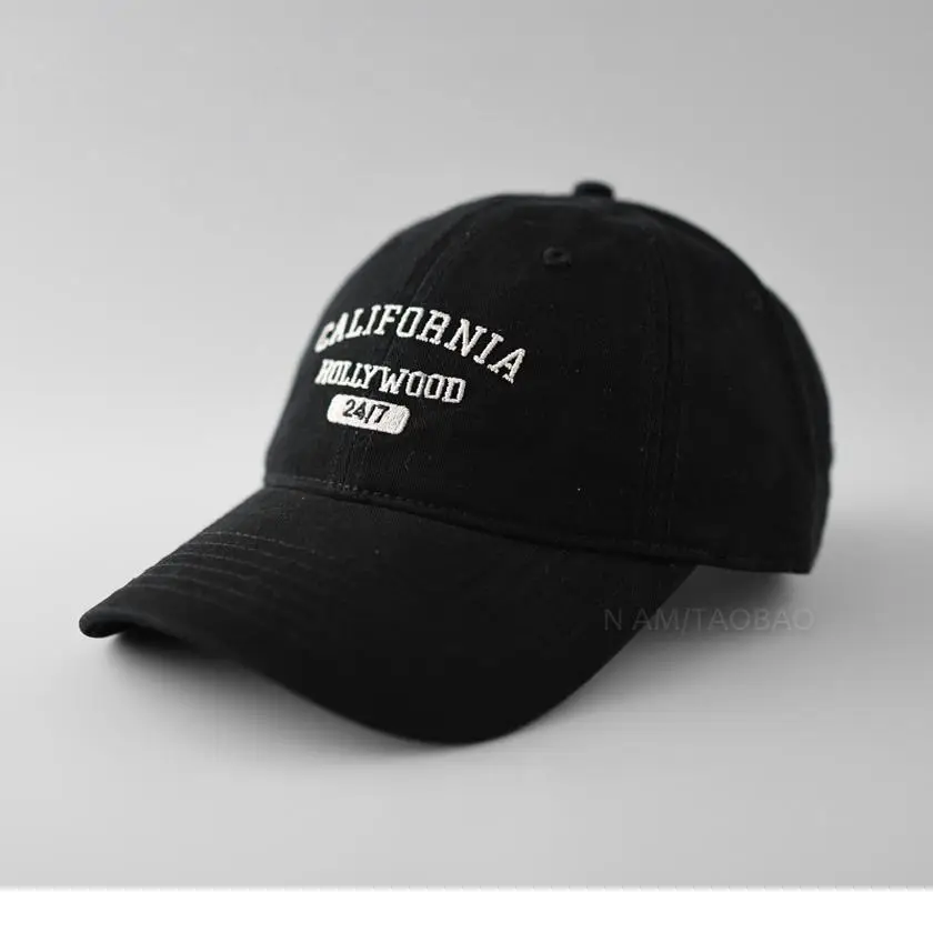 Maroon Letter Embroidered Baseball Cap for Men Women - Image 7