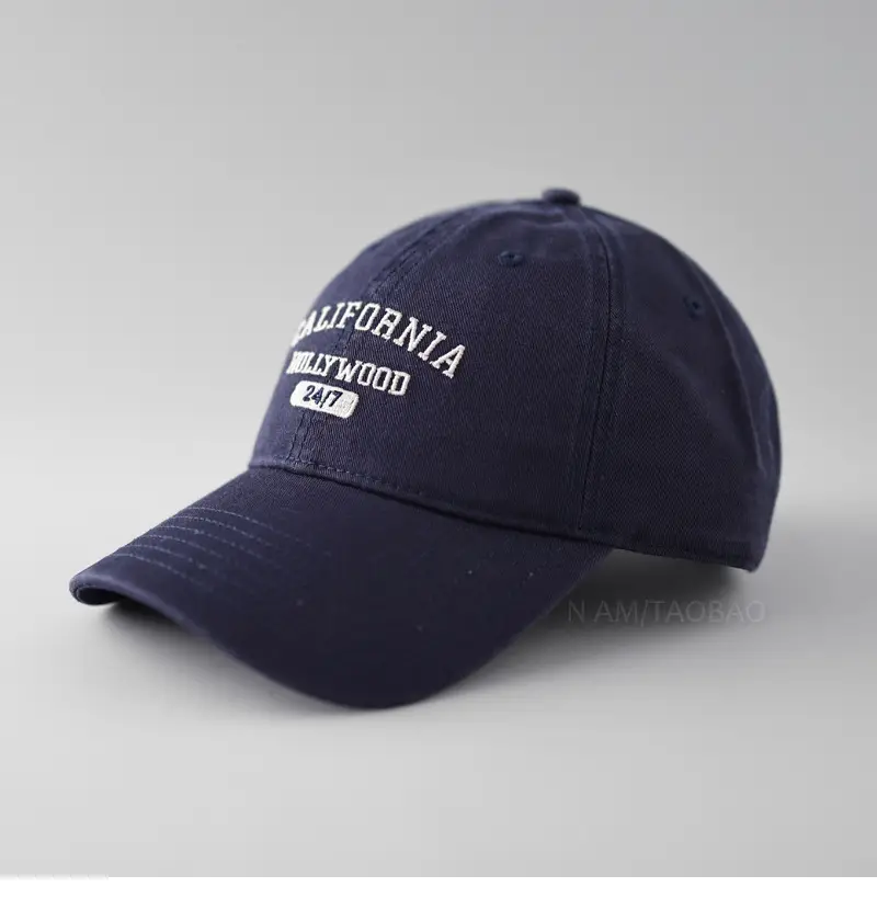 Maroon Letter Embroidered Baseball Cap for Men Women - Image 5