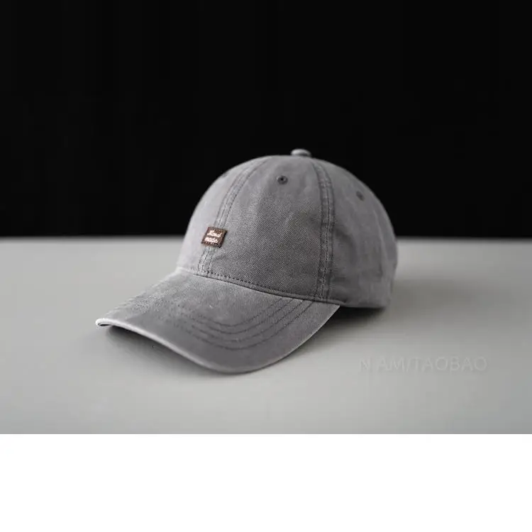 Olive Green Baseball Cap for Men with Logo - Image 7