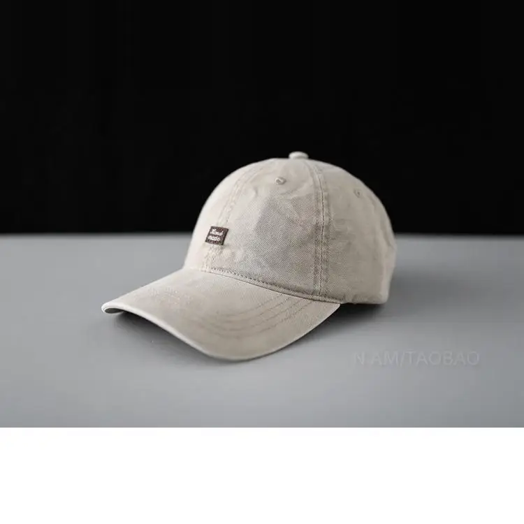 Olive Green Baseball Cap for Men with Logo - Image 9