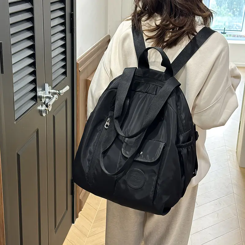 New American Style Large Capacity Travel Backpack Grey