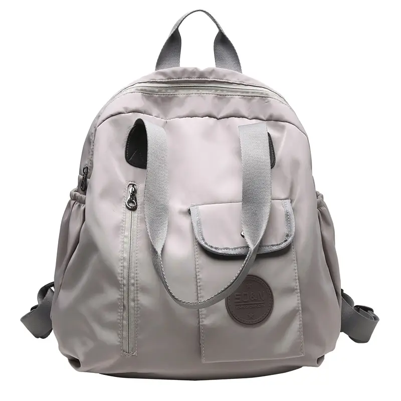 New American Style Large Capacity Travel Backpack Grey