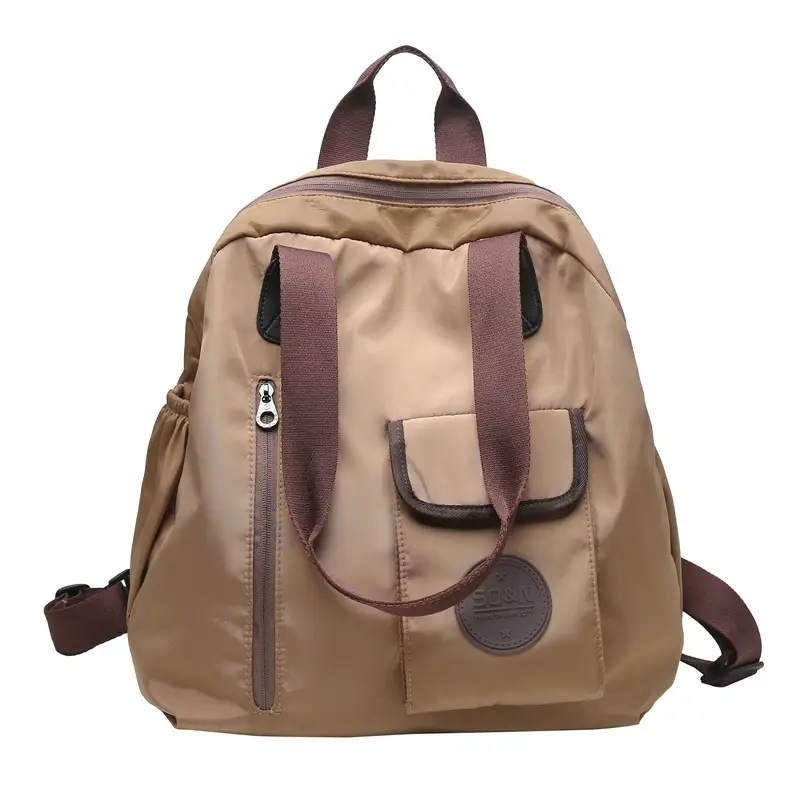 New American Style Large Capacity Travel Backpack Grey