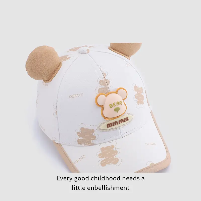 Bear Sunscreen Hat for Kids Summer Travel Sunshade — feature 13