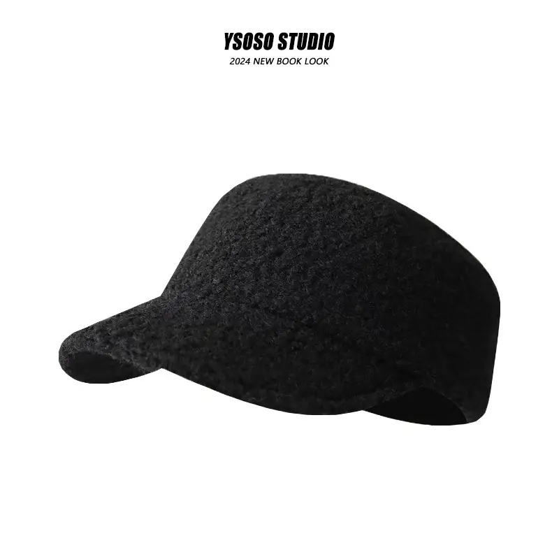 Women's Winter Flat Cap Equestrian Hat Brown Thick Warm - Image 6