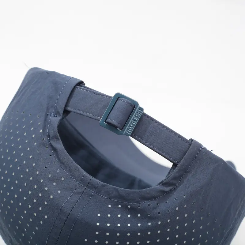 Women's Blue Breathable Sun Hat with Adjustable Strap