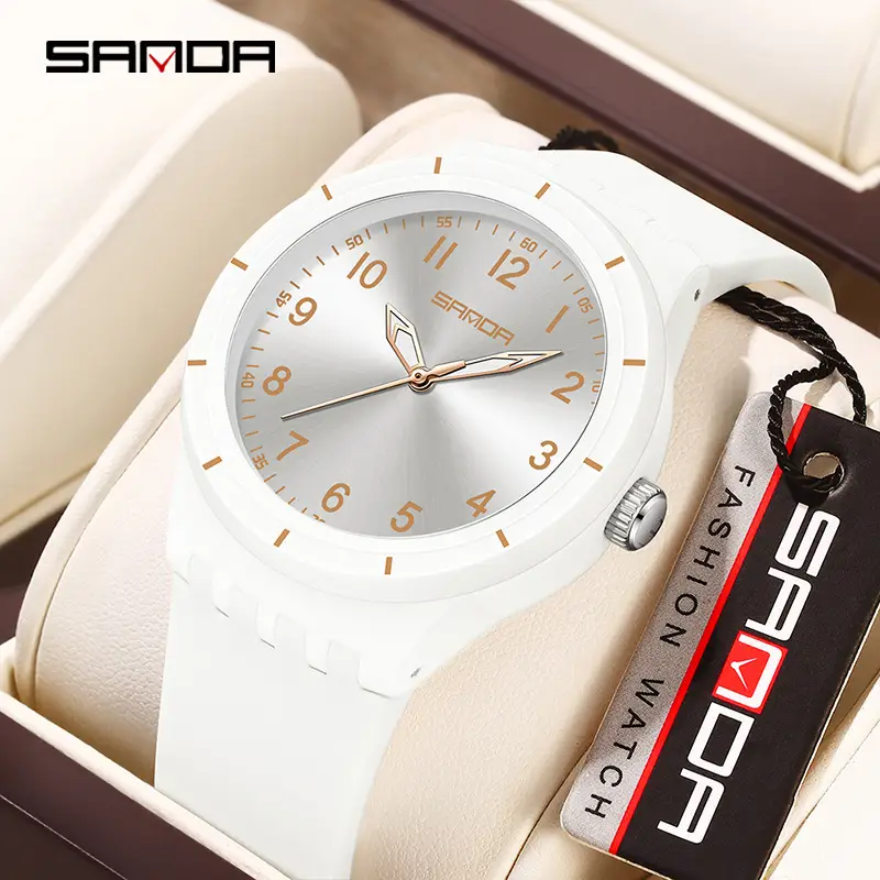 Sanda New Exam Watch Large Dial Luminous Waterproof