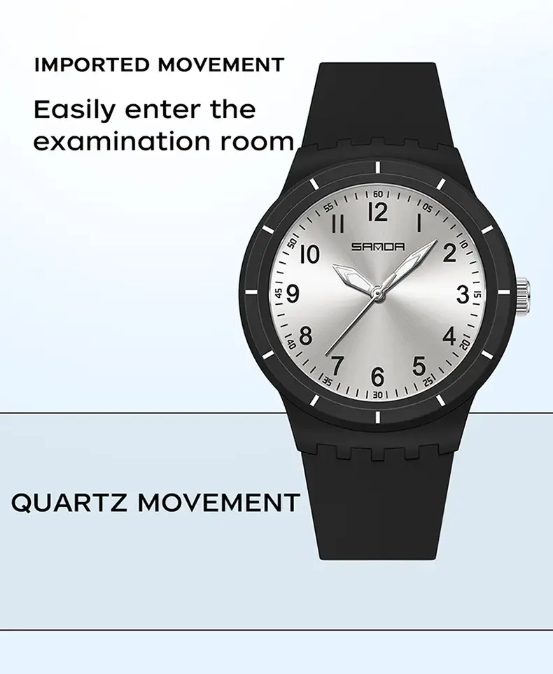 Sanda New Exam Watch Large Dial Luminous Waterproof — feature 27