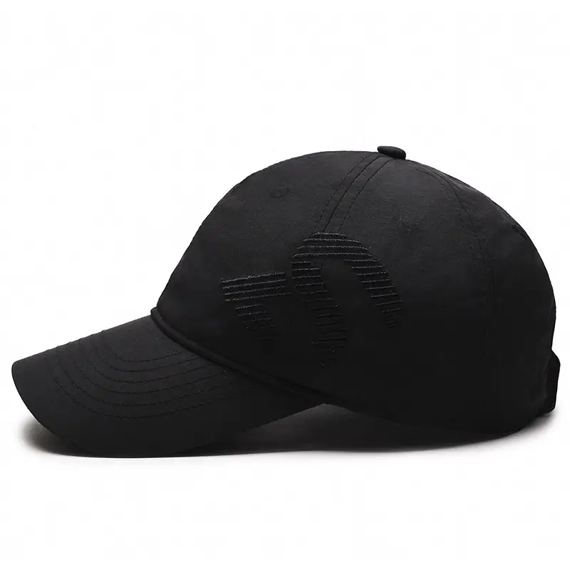 Gray Embroidered Baseball Cap with Side Design - Image 10